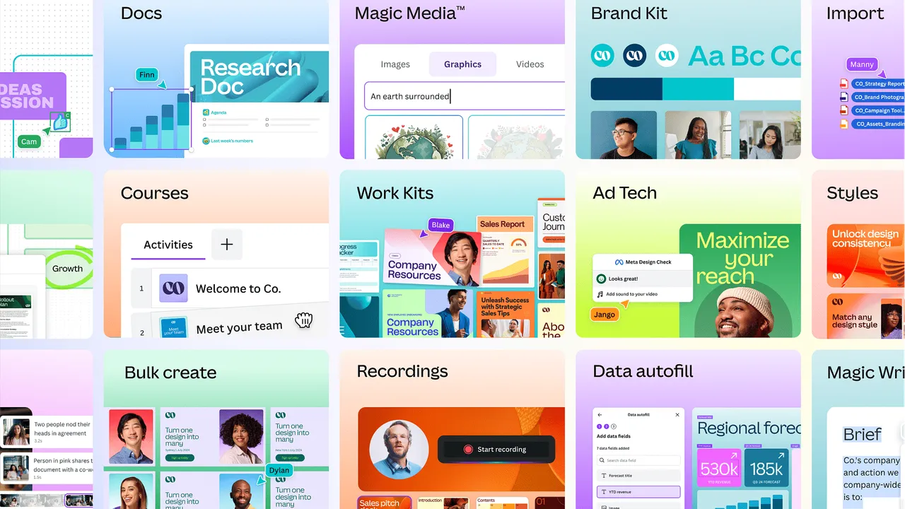 Canva launches new workplace products at Canva Create, marking the beginning of the enterprise era