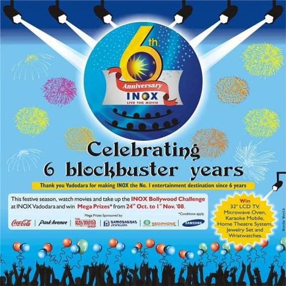 Inox Vadodara's 6th Anniversary 