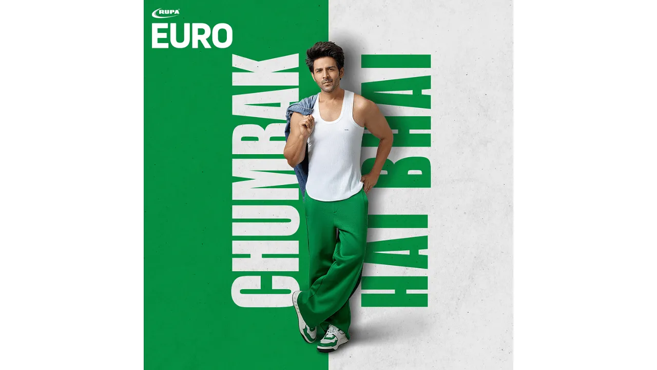 Euro ropes in Kartik Aaryan with its new campaign “Chumbak hai bhai”