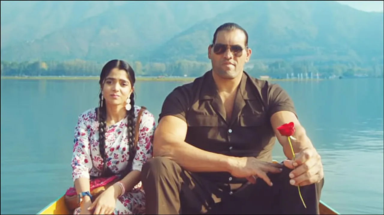 The Great Khali is back in adland, this time for Nestle Munch...