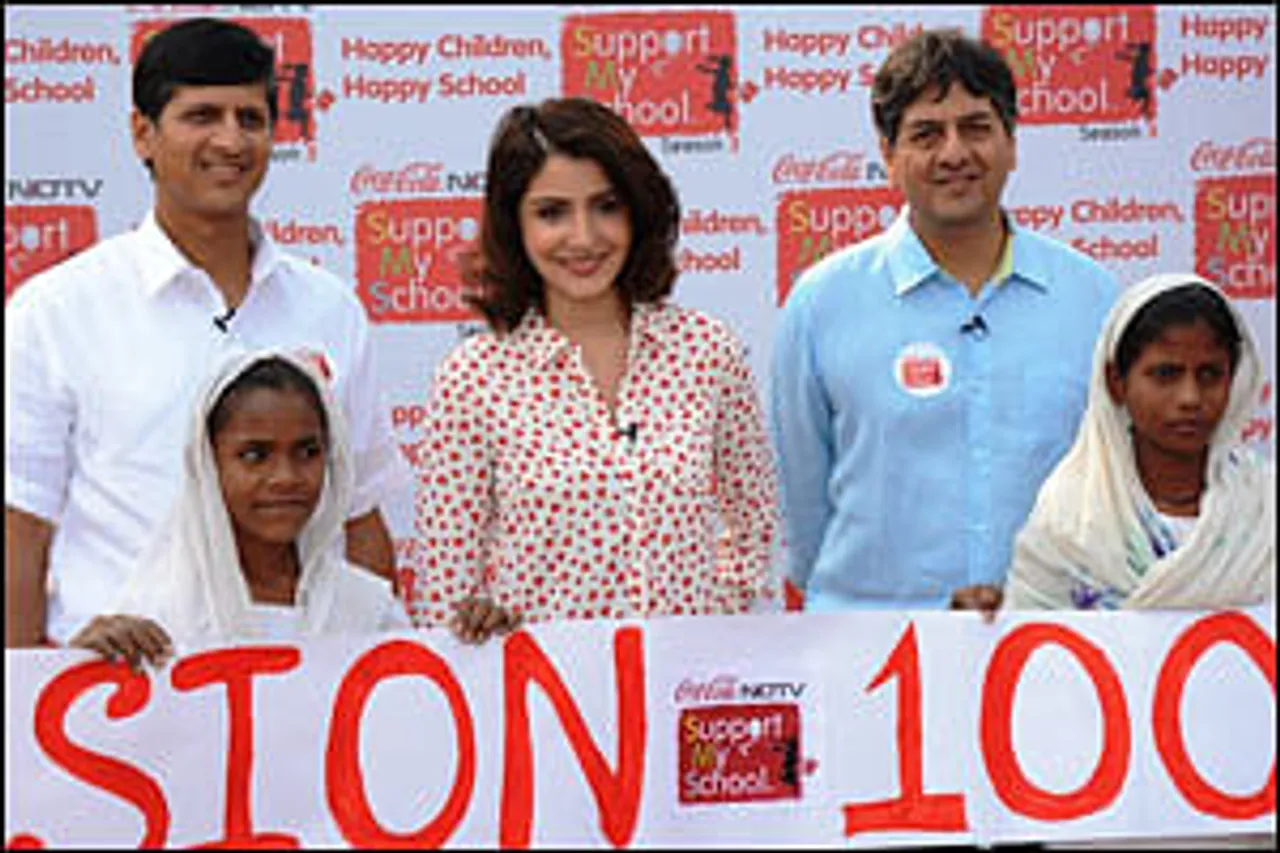 NDTV, Coca-Cola partner to clean Govt Schools in India