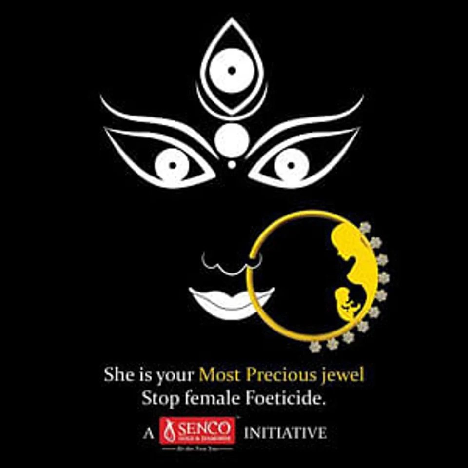 Senco Gold campaigns against female foeticide during Durga Puja
