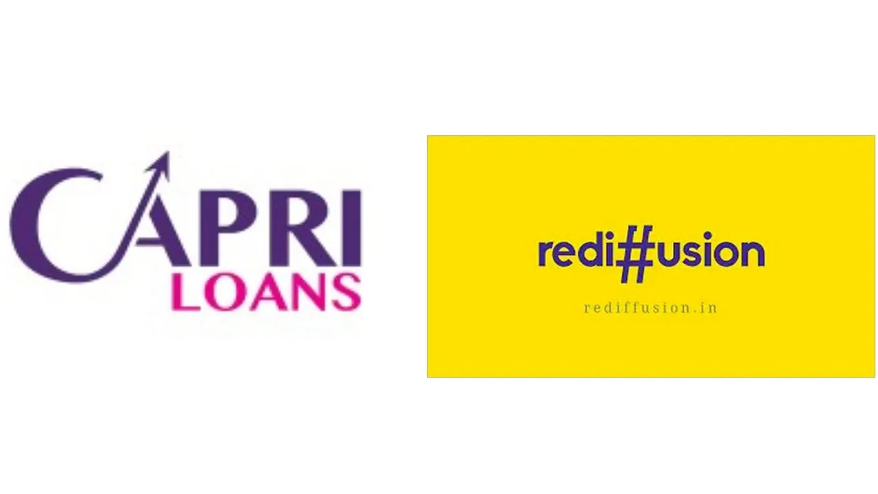 Rediffusion to handle mainline advertising for Capri Global's Loan Business