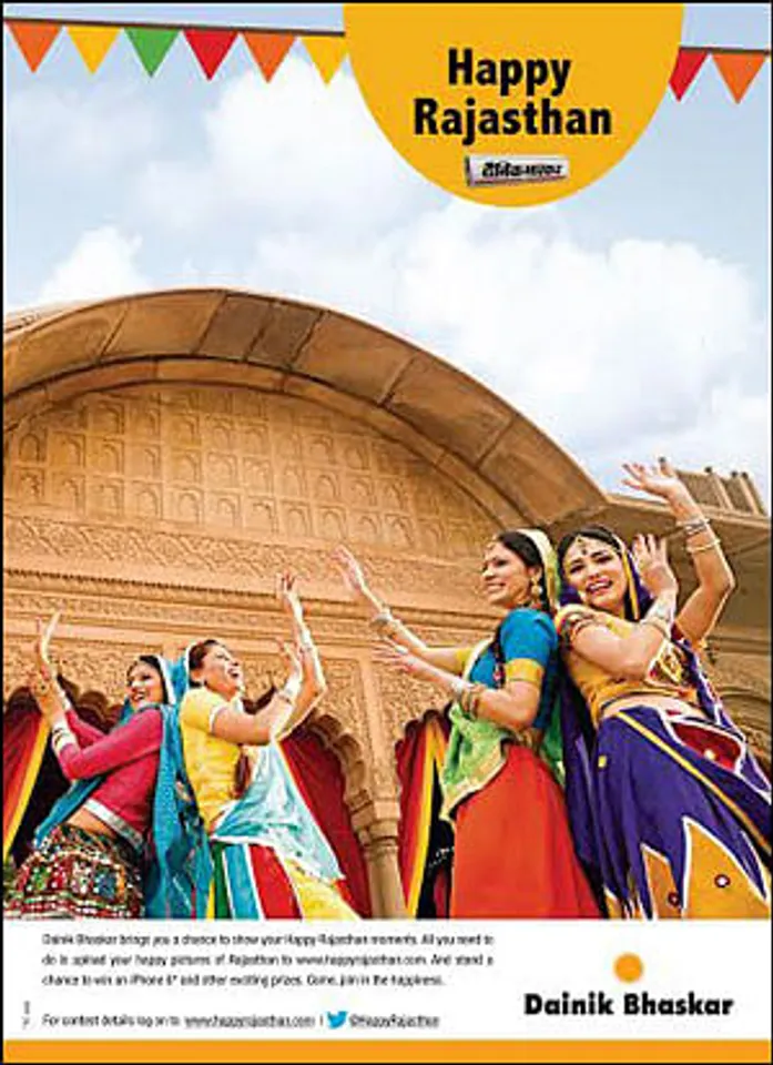 Dainik Bhaskar launches 'Happy Rajasthan' campaign