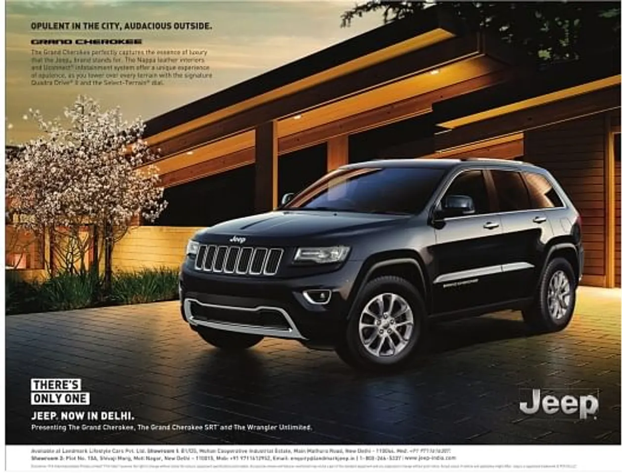 Opulent in the city, Audacious outside