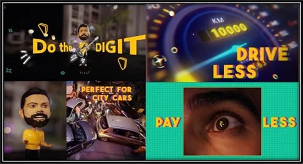 Virat Kohli goes bobblehead in Digit Insurance's 'Drive Less, Pay Less' campaign