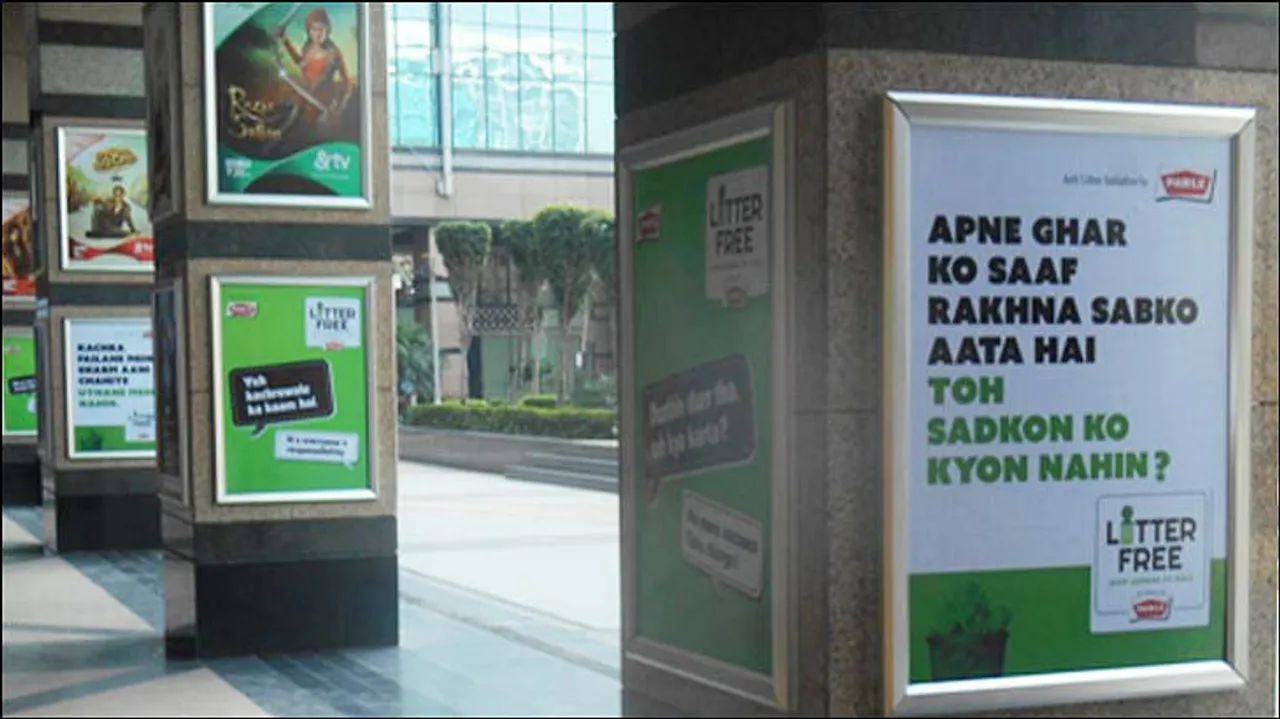 Parle addresses the 'littering' problem