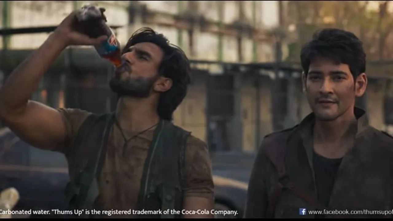 Ranveer Singh, Mahesh Babu battle zombies in new Thums Up ad 