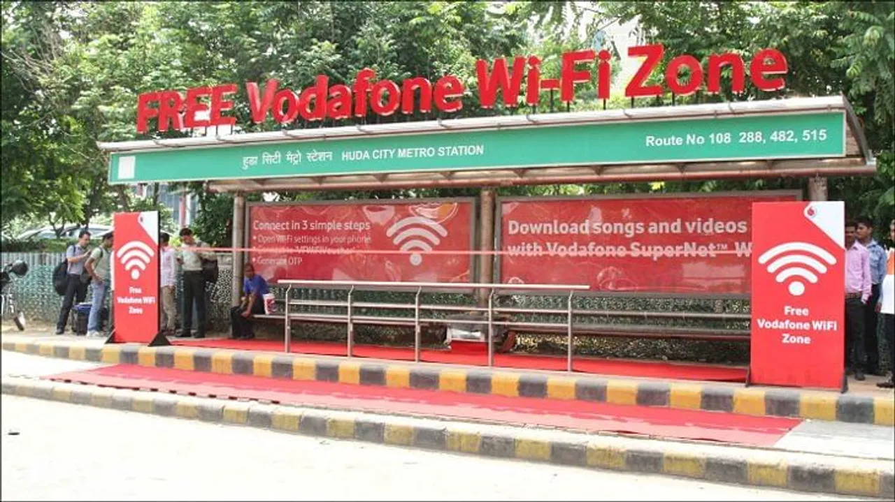 Vodafone introduces Gurugram's first Wi-Fi enabled bus shelter