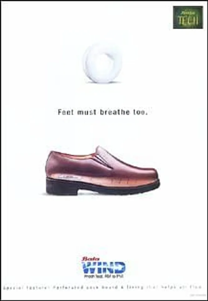 Feet must breathe too.
