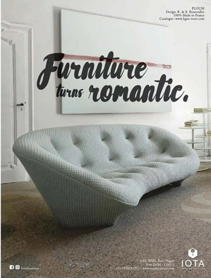 Furniture turns romantic