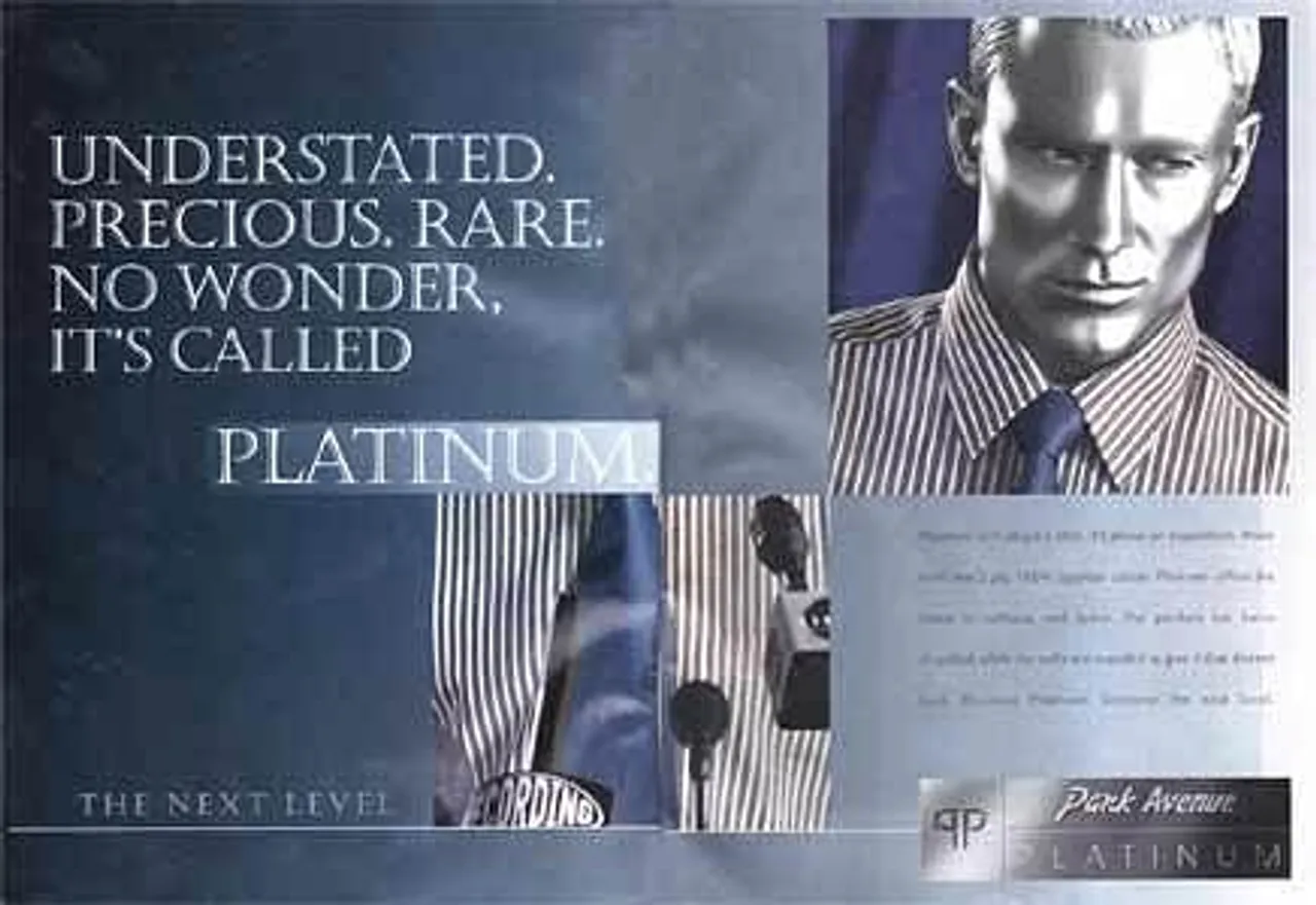 Understated. Precious. Rare. No wonder, it's called Platinum.
