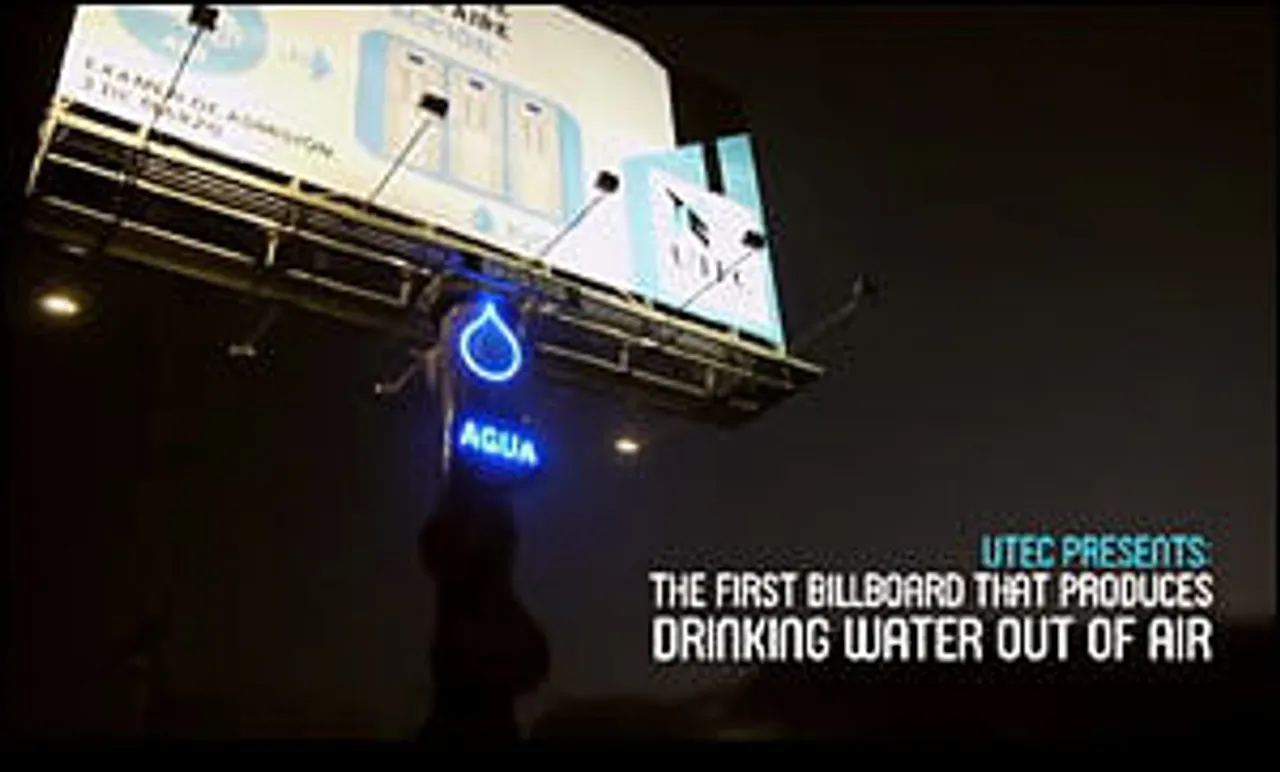 Viral Now: A billboard for the drought-hit
