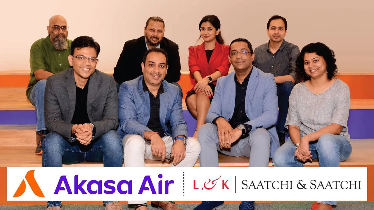 L&K Saatchi & Saatchi wins the creative mandate for Akasa Air