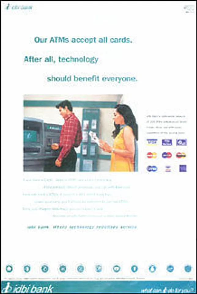Our ATMs accept all cards. After all, technology should benefit everyone.