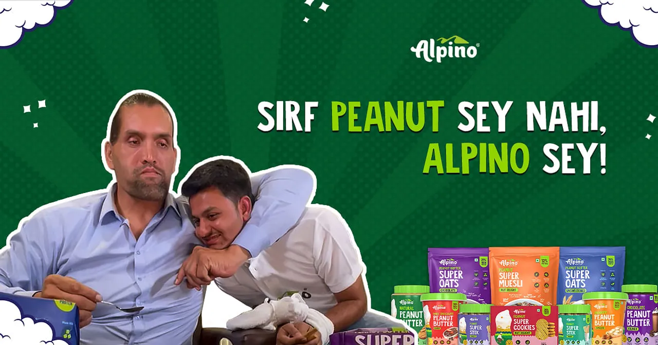 Alpino launches a quirky campaign ft. Khali and co-founder of the brand 