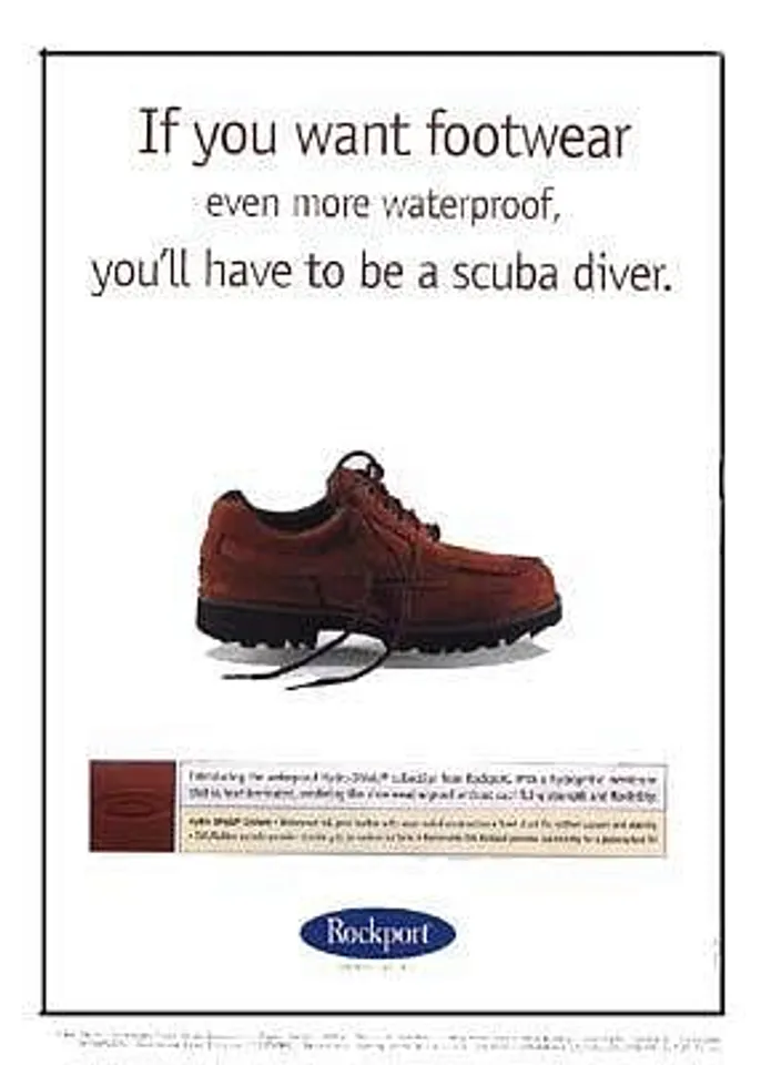 If you want footwear even more waterproof, you'll have to be scuba diver.