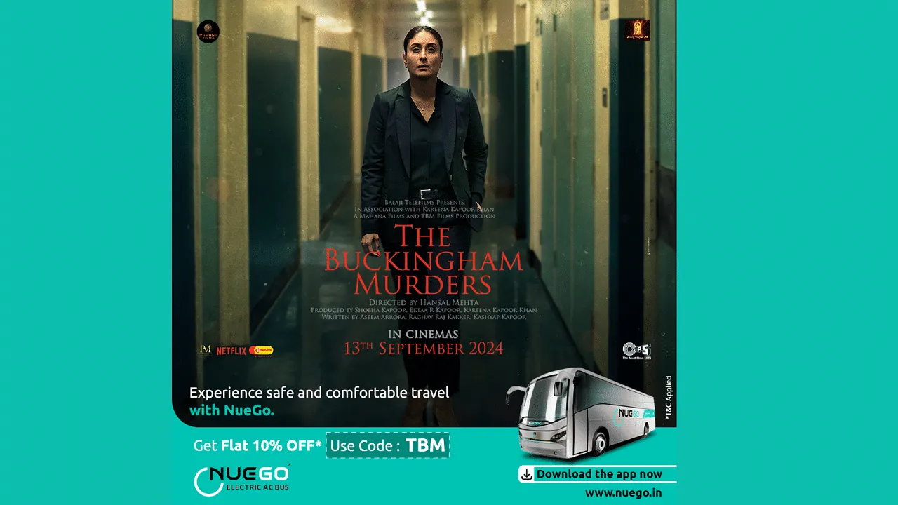 NueGo partners with Kareena Kapoor Khan starrer 'The Buckingham Murders' film