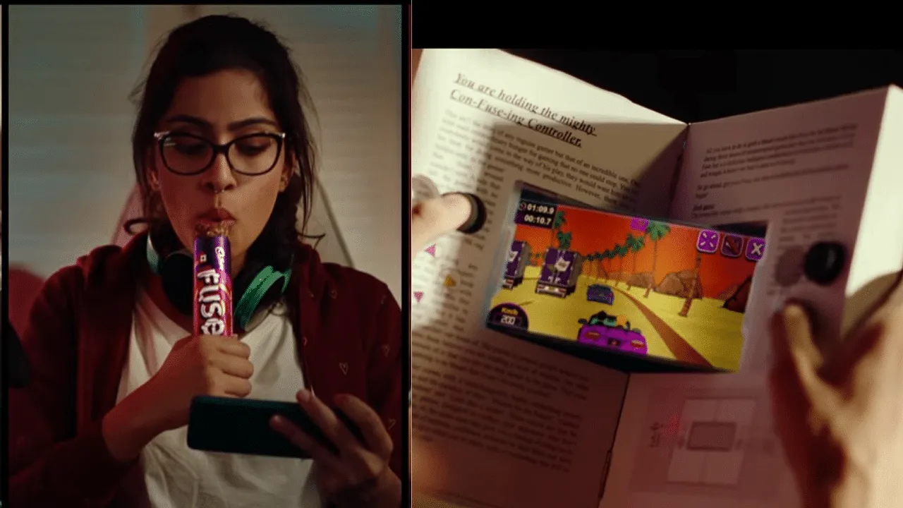 Cadbury Fuse disguises gaming controllers as books of wisdom