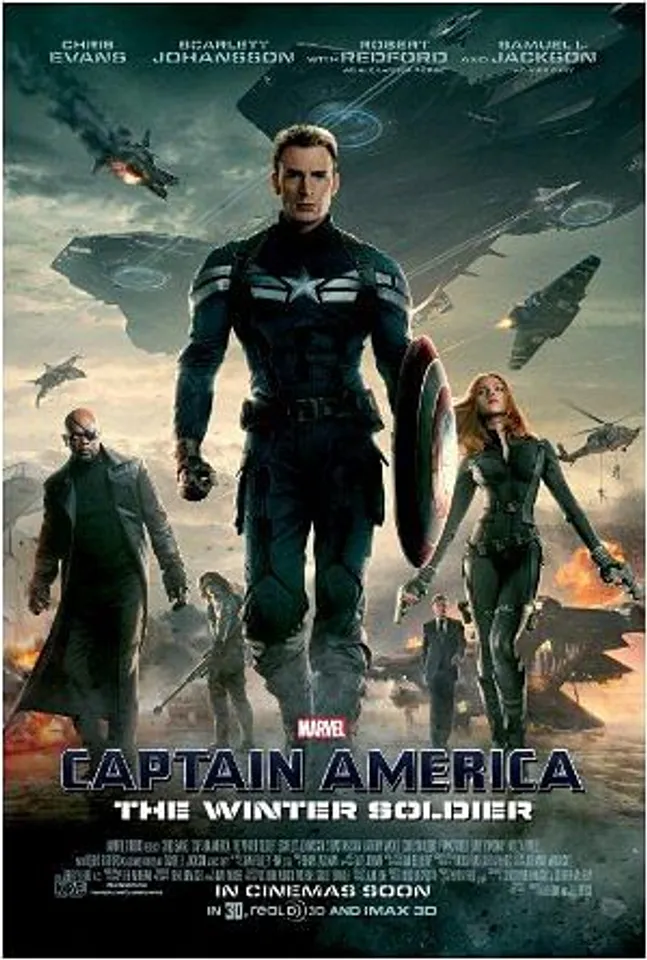Captain America marches across India