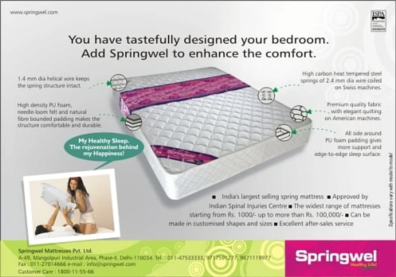 India's Largest Selling Spring Mattress