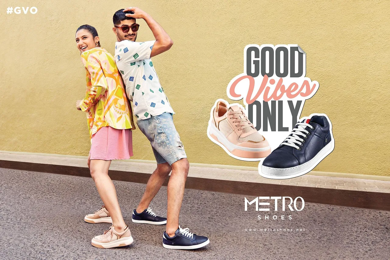 Metro Shoes rolls campaign #GoodVibesOnly to connect with millennial customers