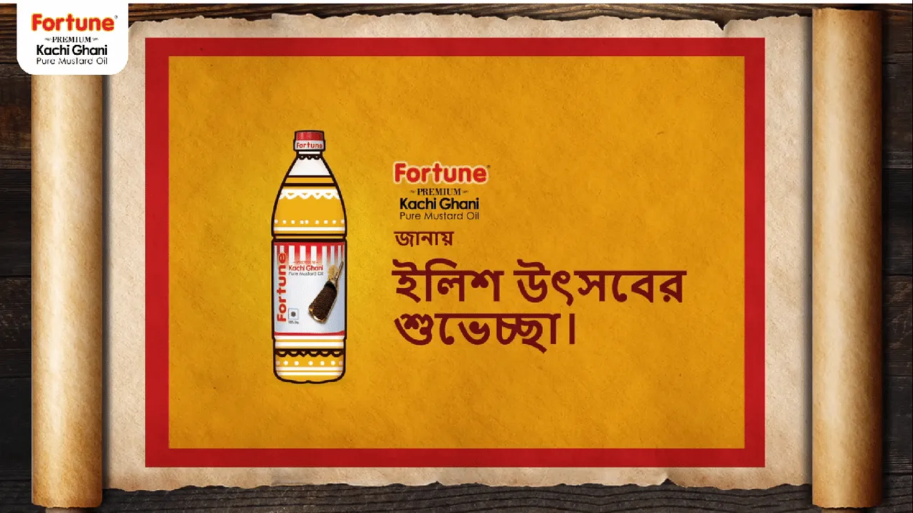 A modern blend of panchali and patachitra – Here’s how Experience Commerce took Fortune Foods’ Ilish Utsab to another level of nostalgia