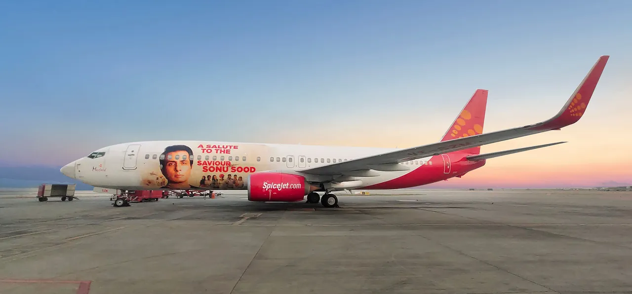 SpiceJet honours actor Sonu Sood