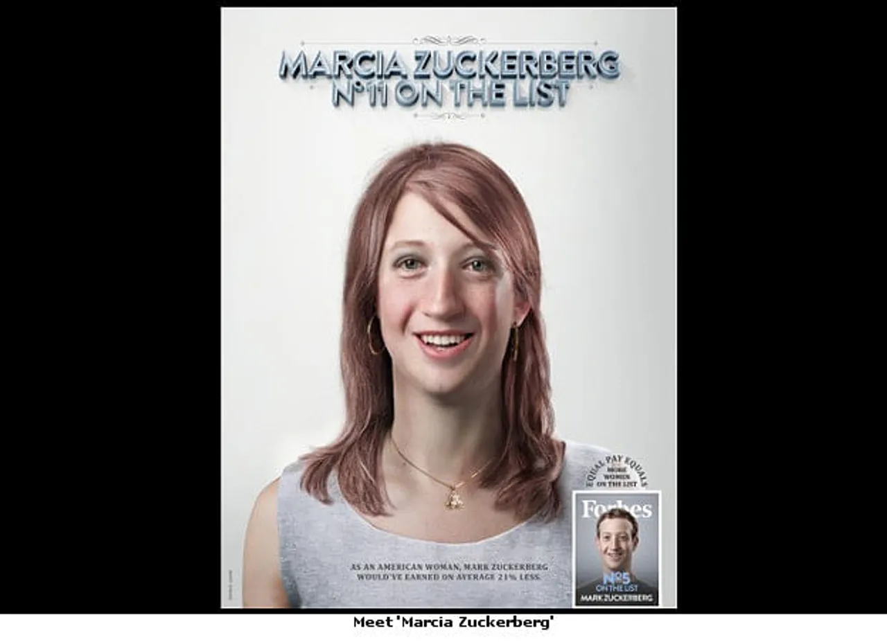 Ogilvy Brazil's new print campaign for Forbes tackles gender wage differentials with humour