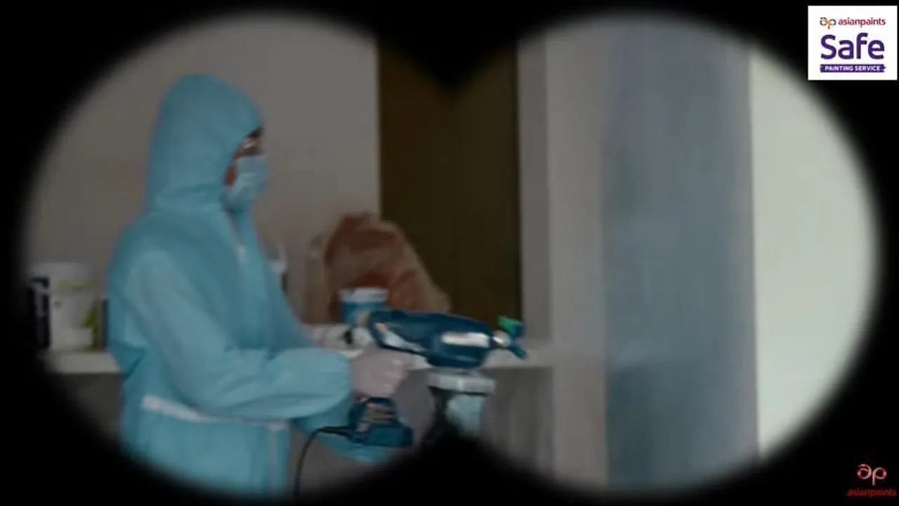 Asian Paints takes the 'nosy neighbour' route to talk about its safe painting service
