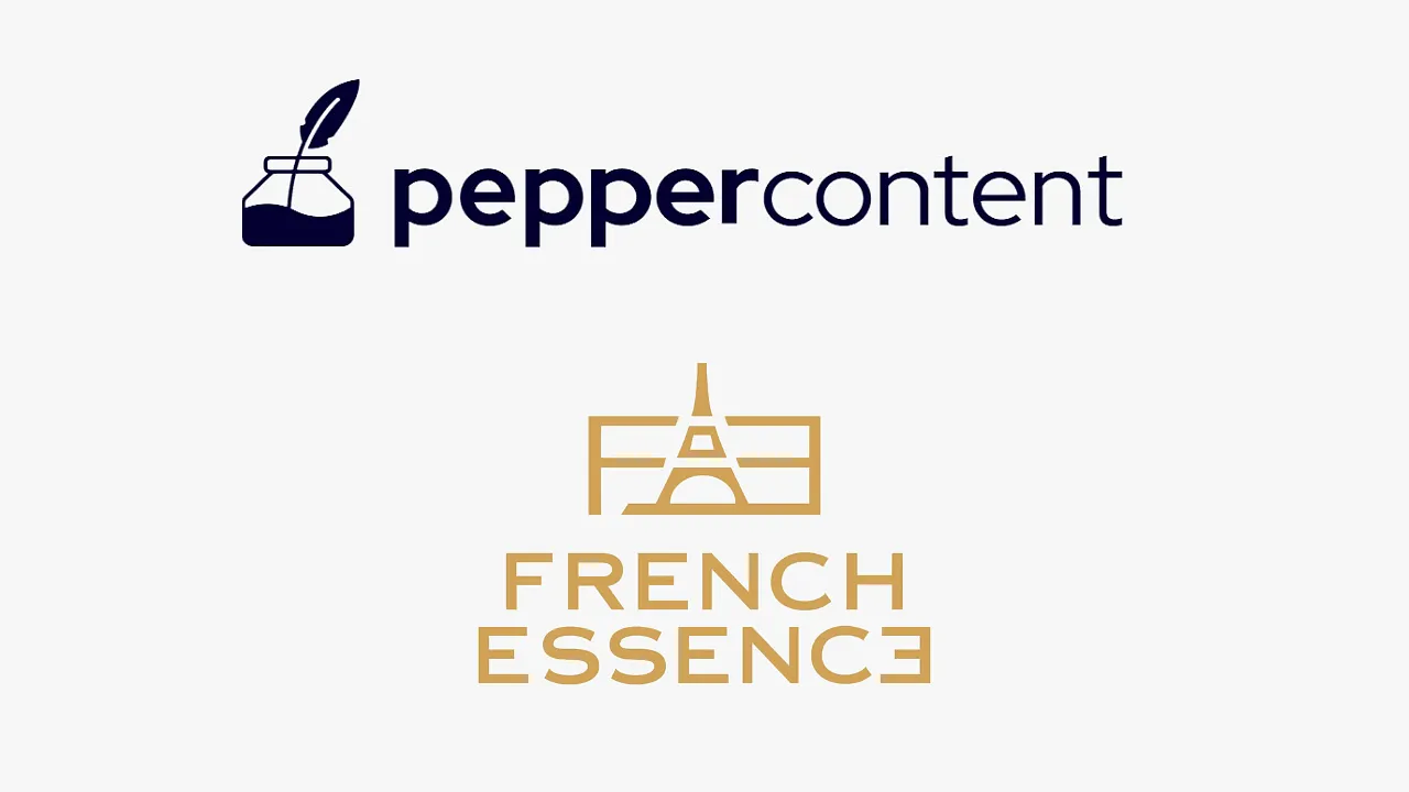 Pepper Content bags digital mandate for French Essence 