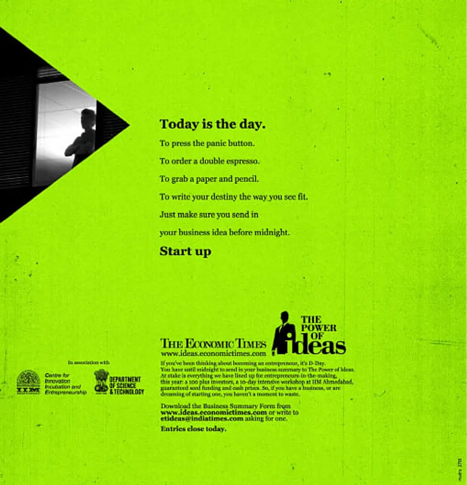 The Power of Ideas - Today is the day