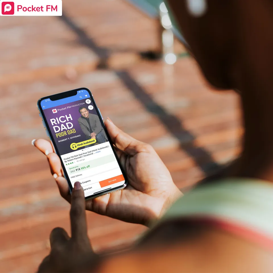 Pocket FM and Flipkart collaborate to introduce an extensive audiobook library on the e-commerce platform