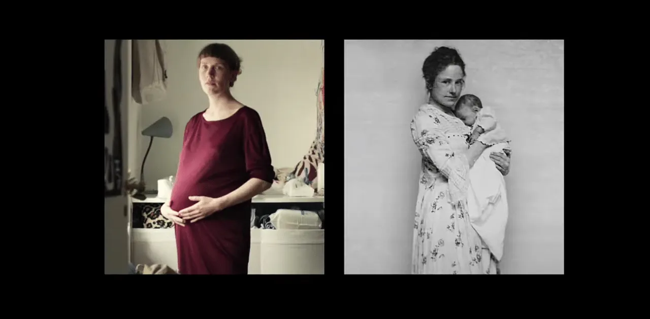 1920 flu pandemic survivor narrates Facebook's ad on giving birth during COVID-19