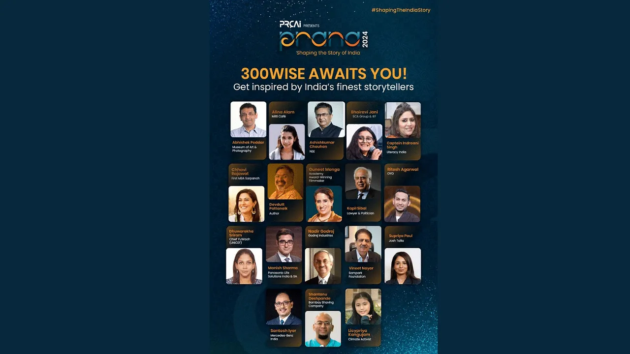 PRCAI introduces an industry-first story telling convention
‘PRana 2024: Shaping the Story of India’