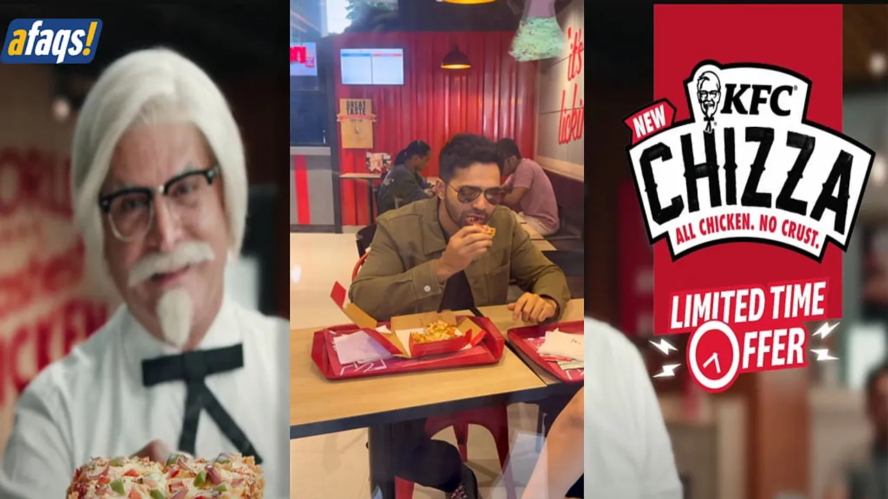 KFC’s new campaign sees Varun Dhawan escort his Chizza away from paparazzi