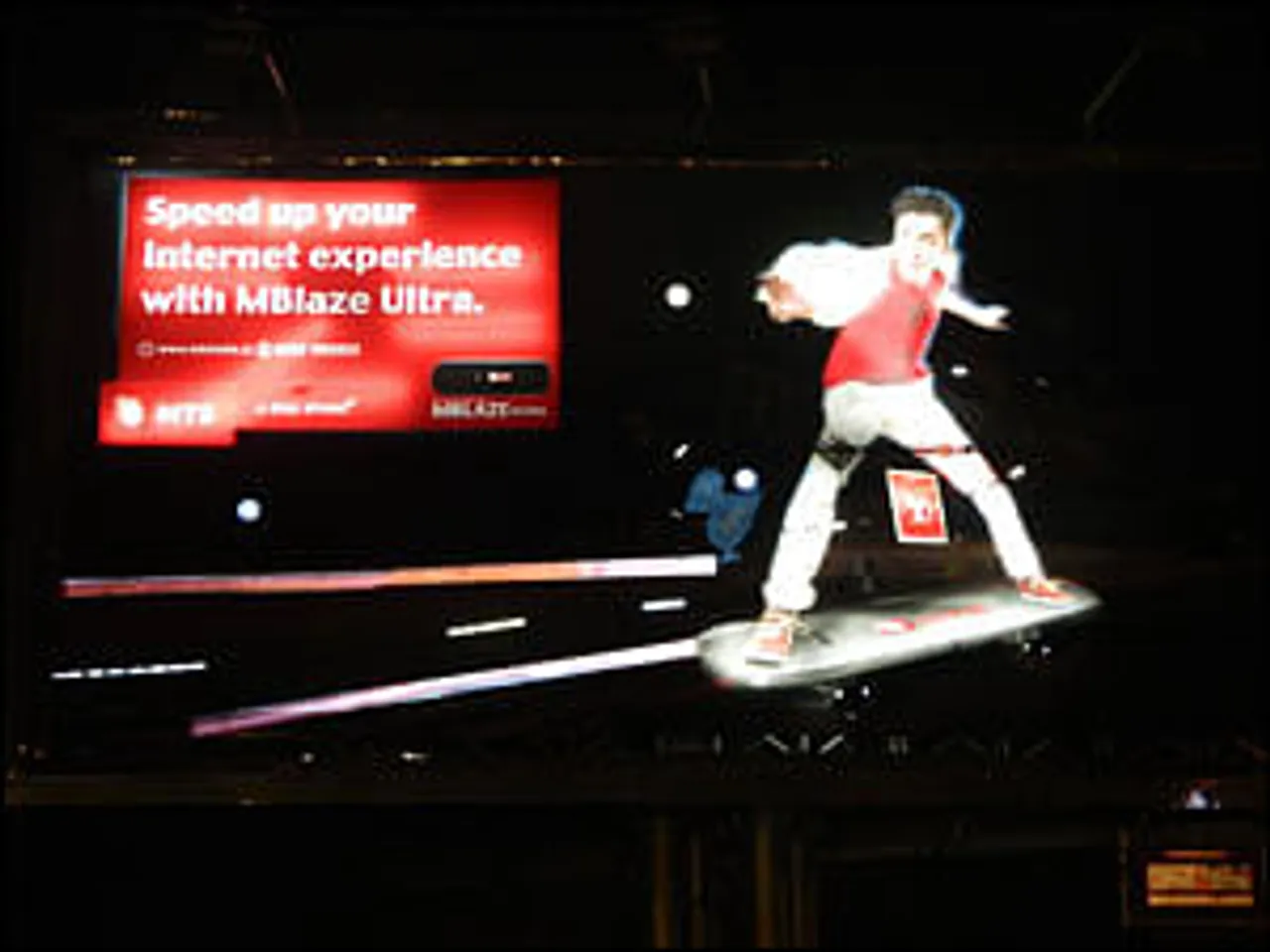 MTS Mblaze Ultra: Message in black