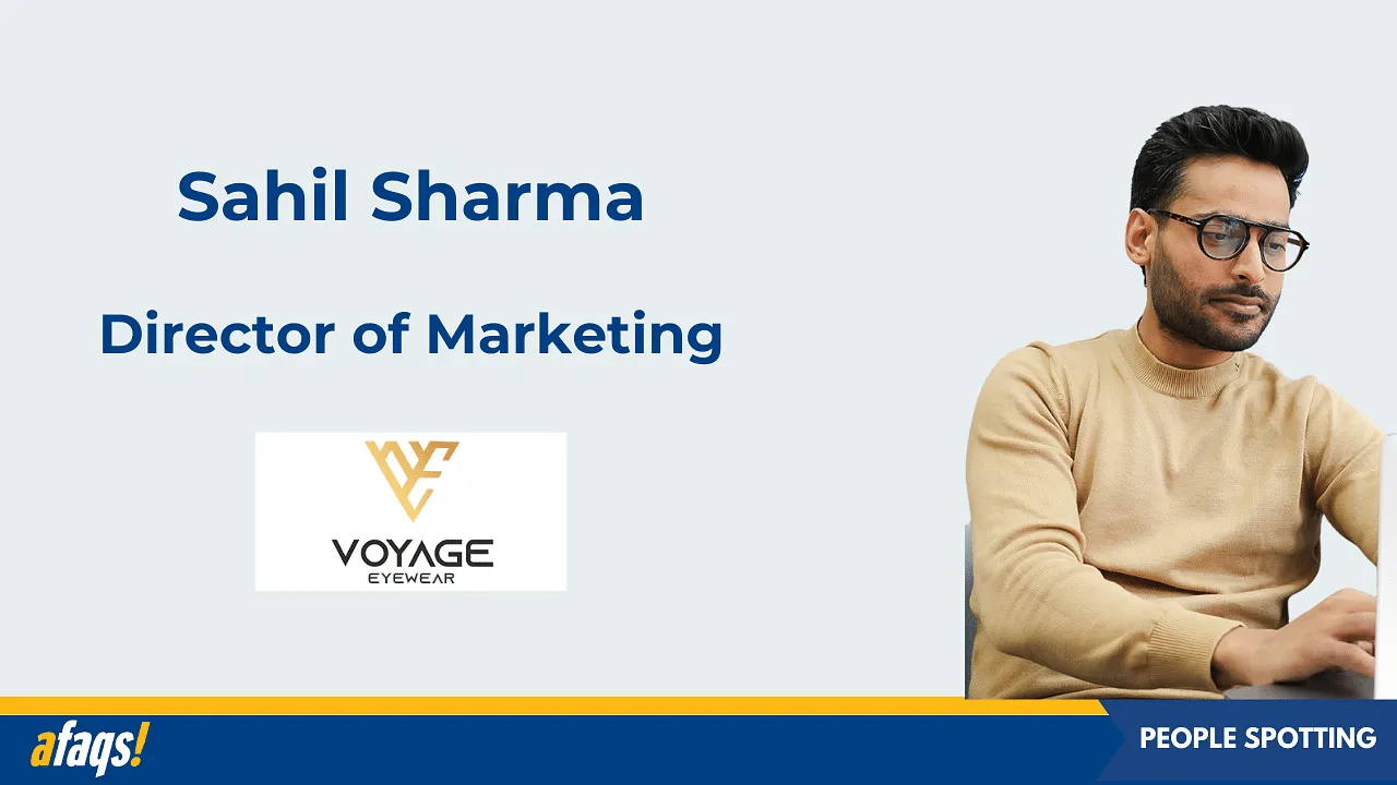 Voyage Eyewear appoints Sahil Sharma as Director of Marketing
