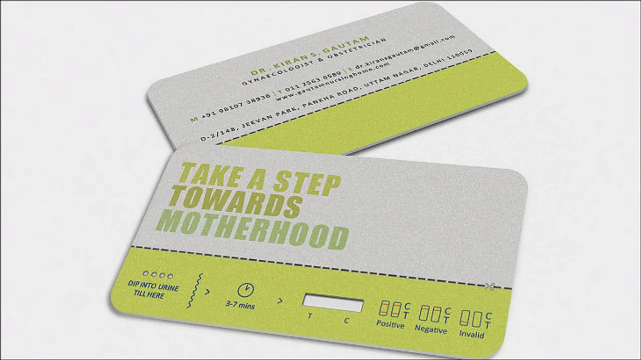 Would you pee on doctor's visiting card?