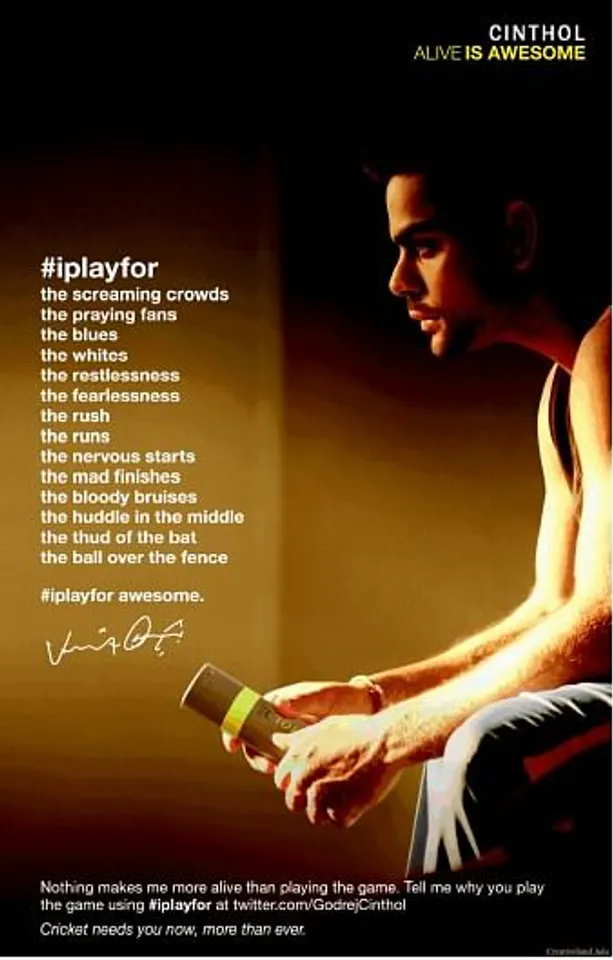 Alive is Awesome, Virat Kohli