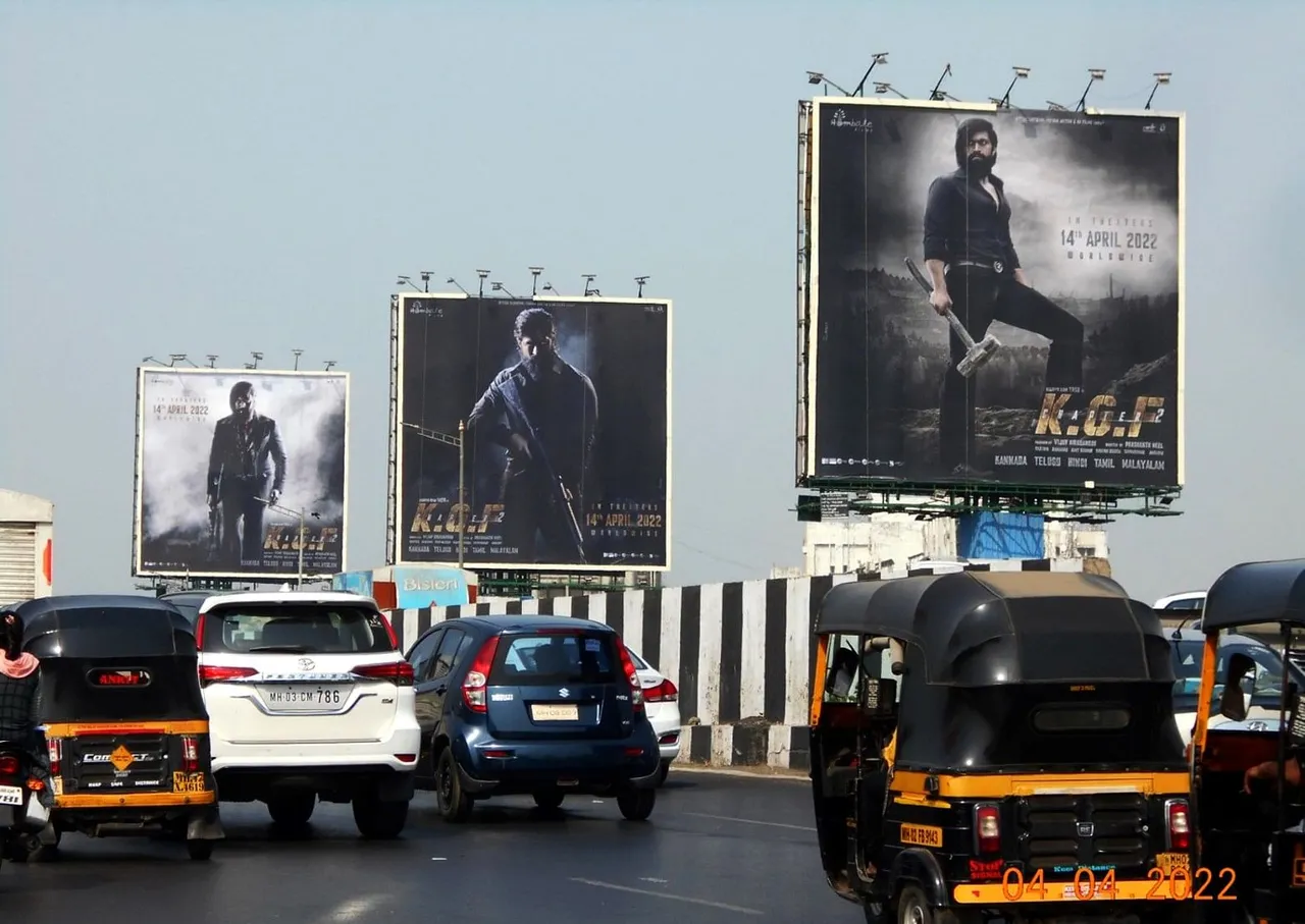 Khushi Advertising delivers a larger-than-life marketing and media campaign for KGF: Chapter 2