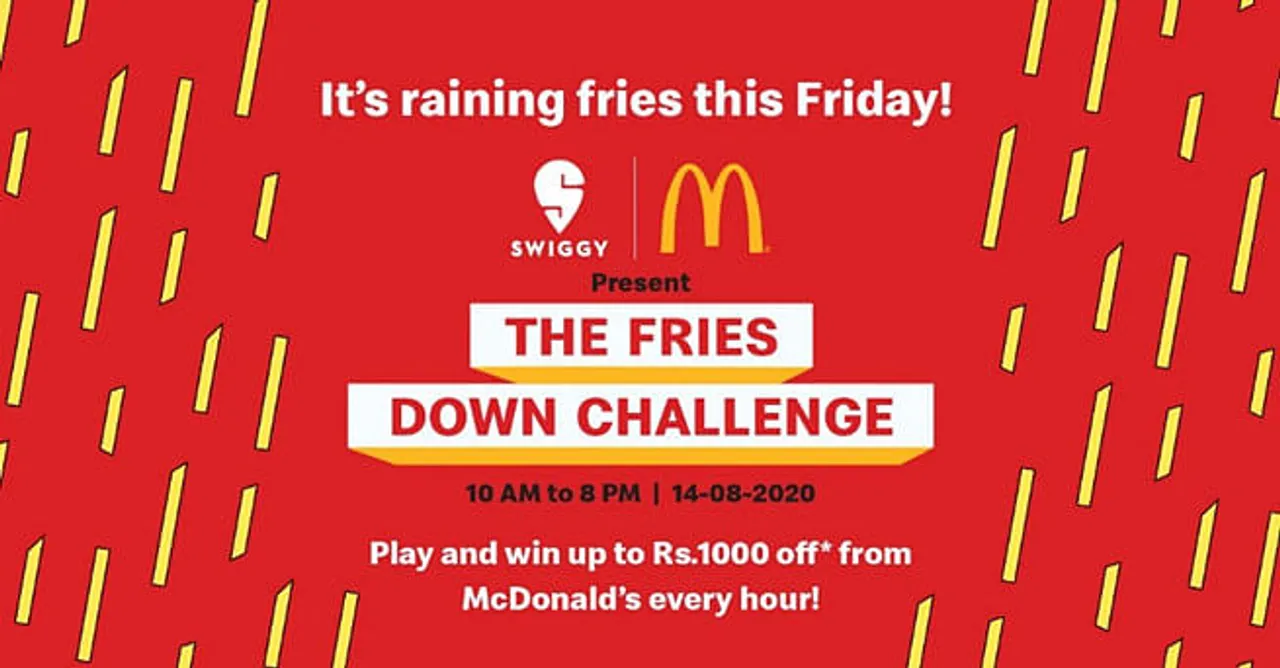 McDonald’s launches AR game filter  in partnership with Swiggy
