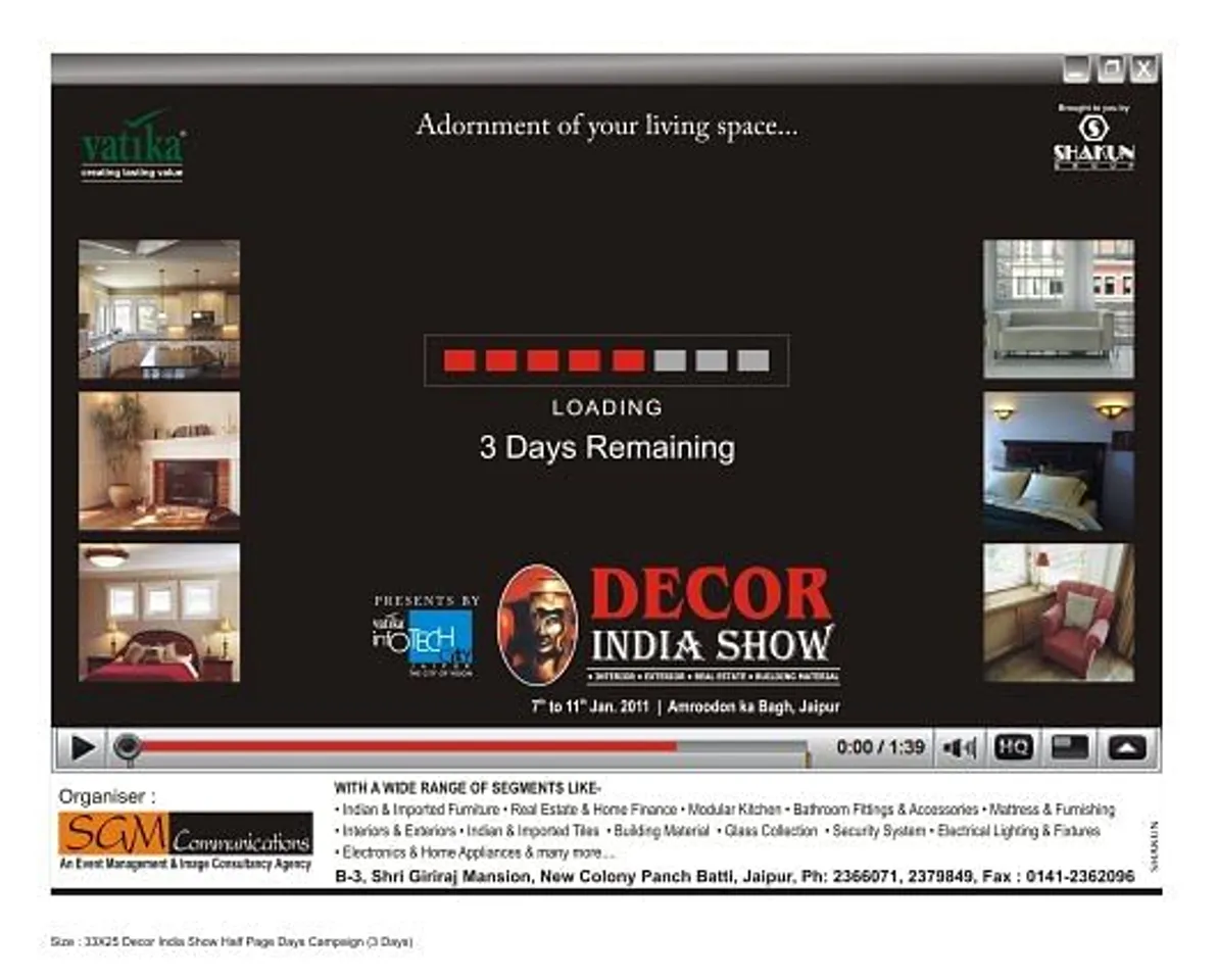 Adornment of your living space... Campaign Countdown Day 3
