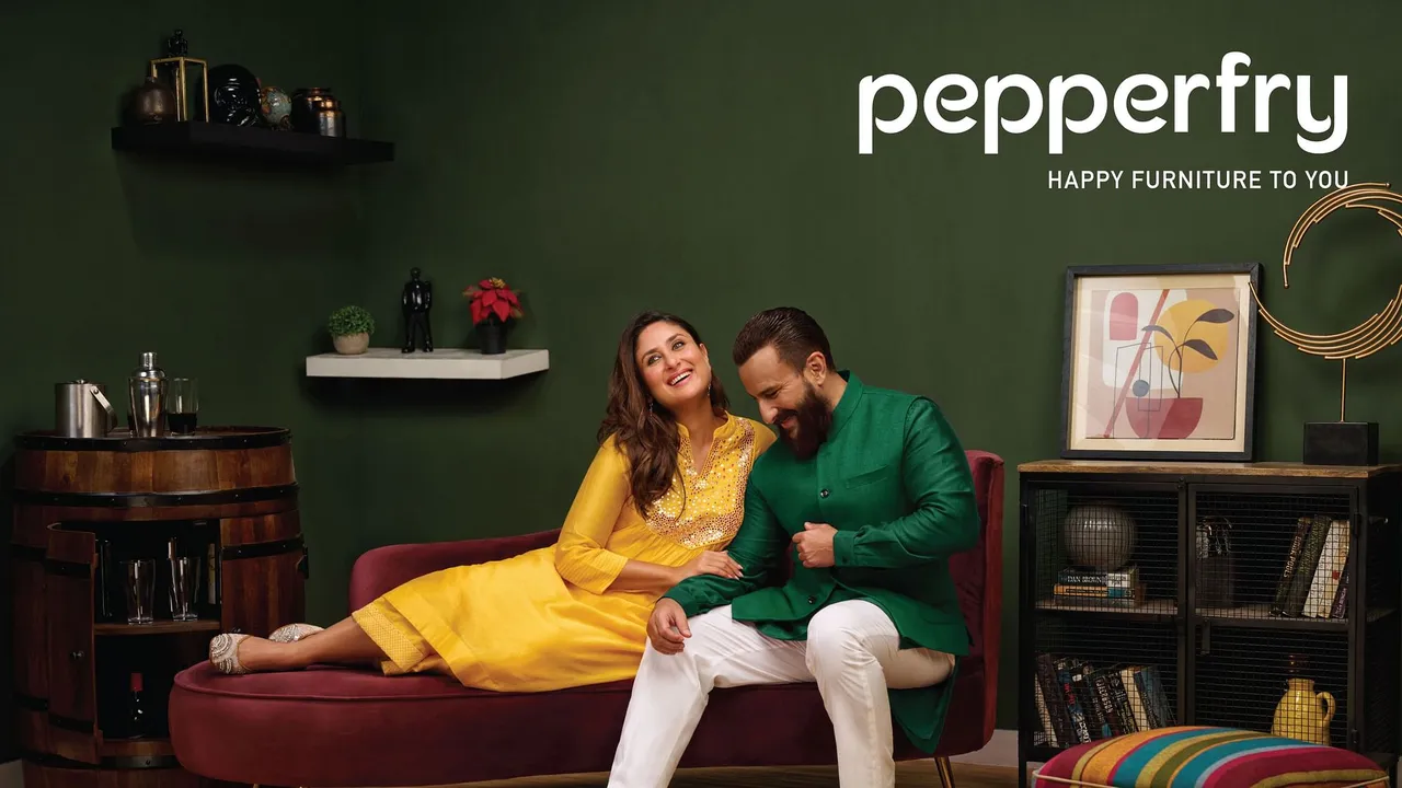 Saifeena cast as Pepperfry’s first-ever brand ambassador; debut in Diwali campaign