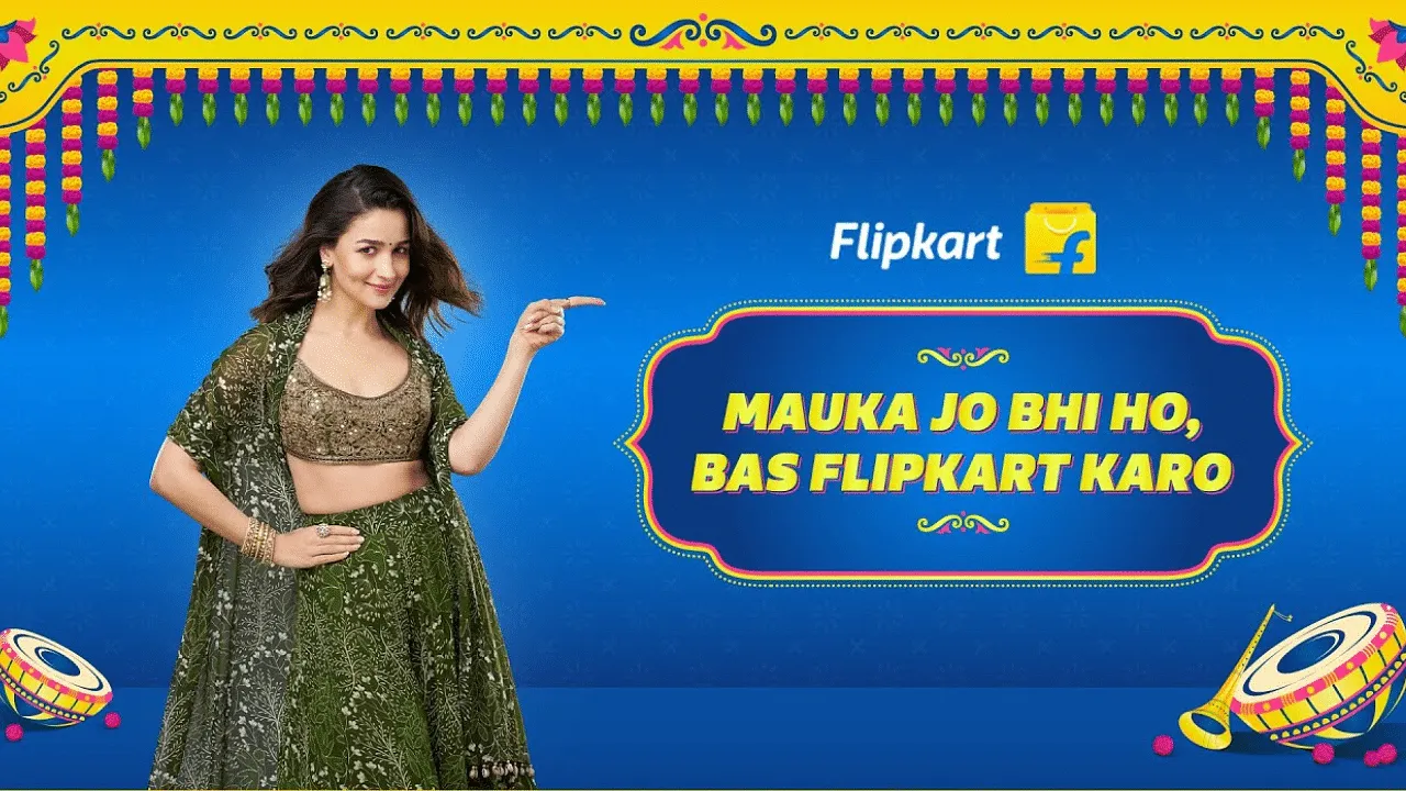 Alia Bhatt takes centre stage in Flipkart's 'Mauka jo bhi ho, bas Flipkart karo’ campaign