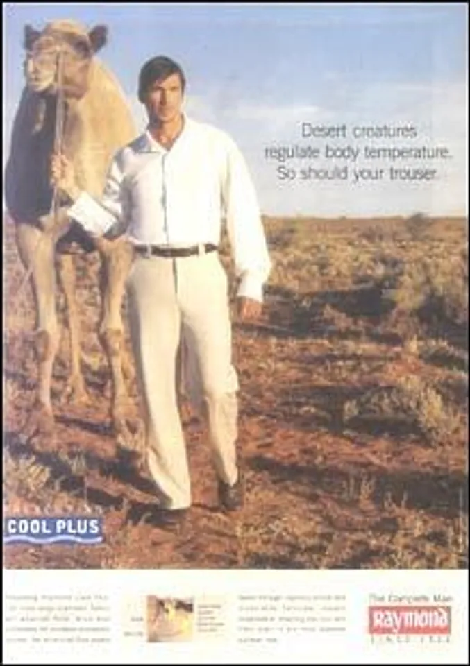 Desert creatures regulate body temperature. So should your trouser.