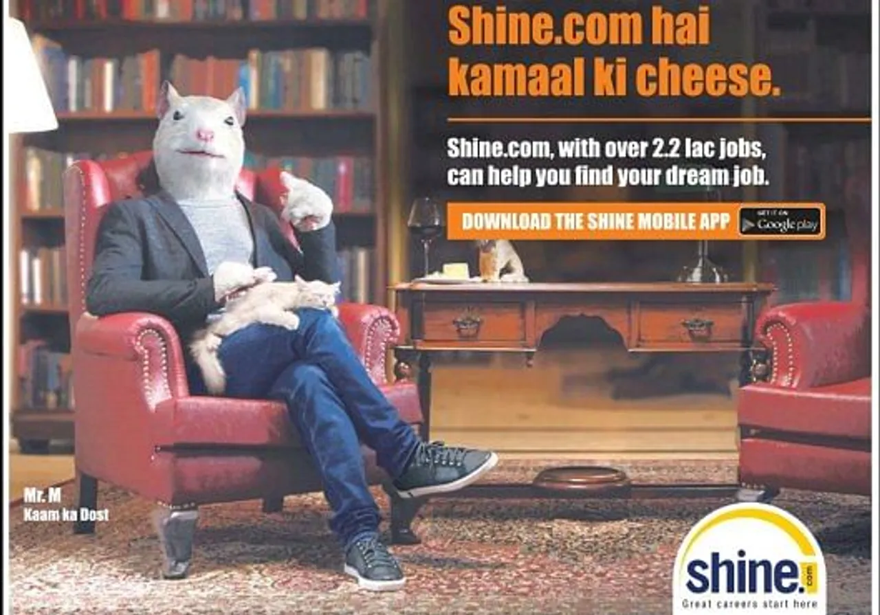 Shine.com hai kamaal ki cheese