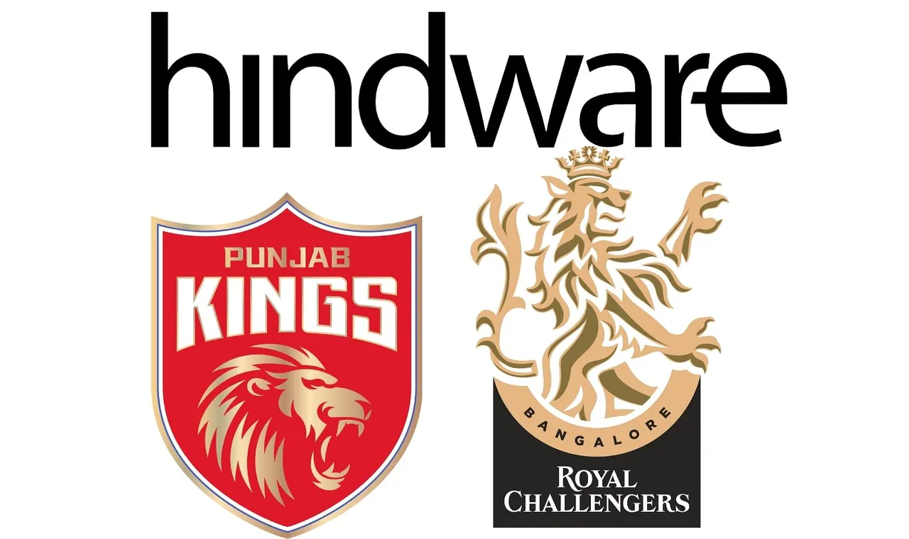 Hindware partners with Punjab Kings and Royal Challengers Bangalore for IPL 2023