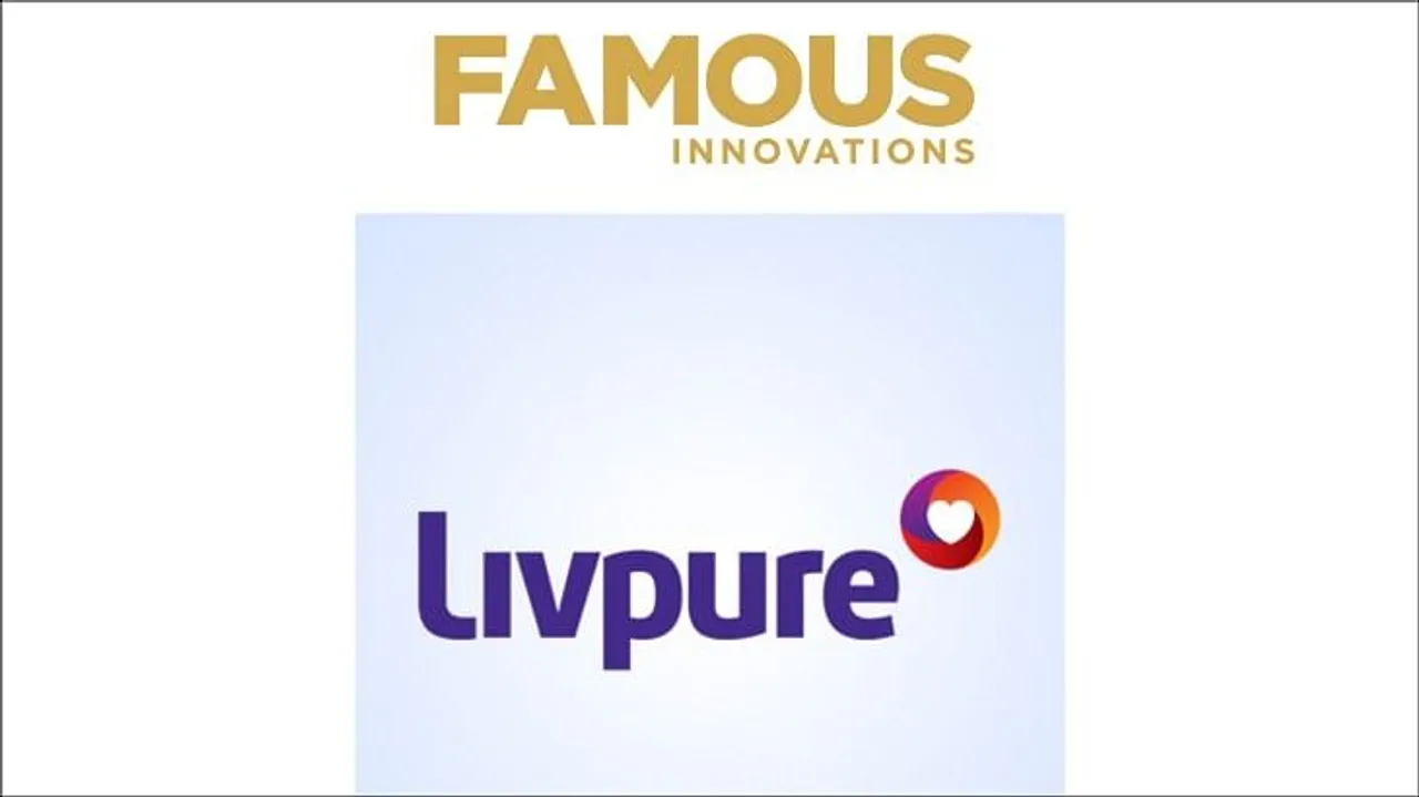Famous Innovations bags creative duties for Livpure