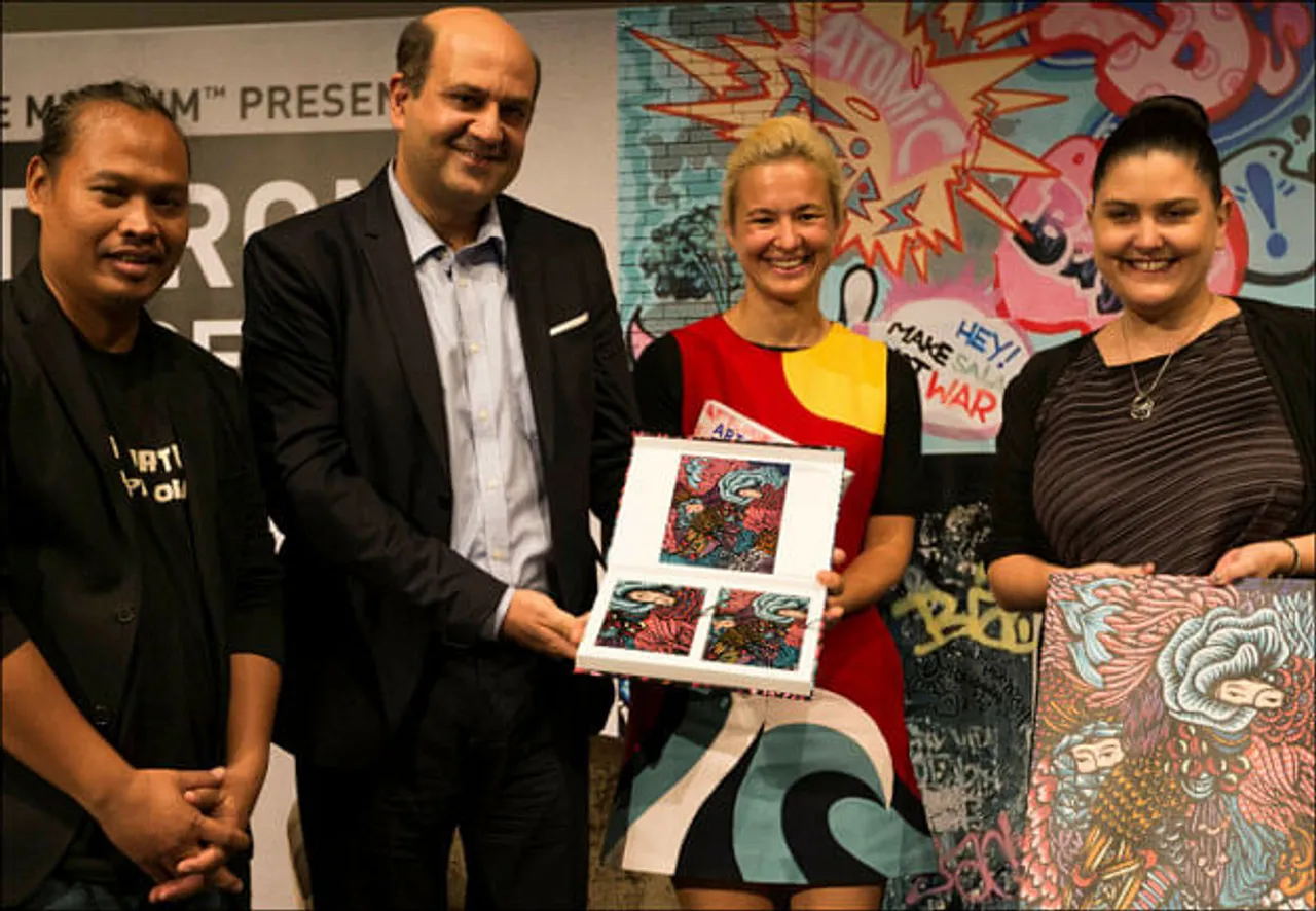 HP gets into Street Art in Singapore